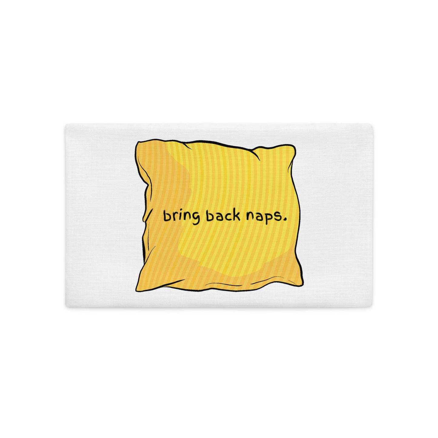 Bring Back Naps Premium Pillow Case